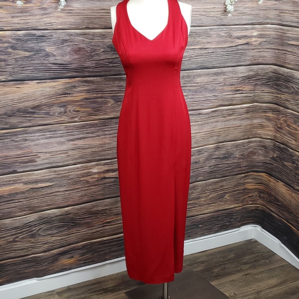 Vintage Miss Ashlee Red Dress